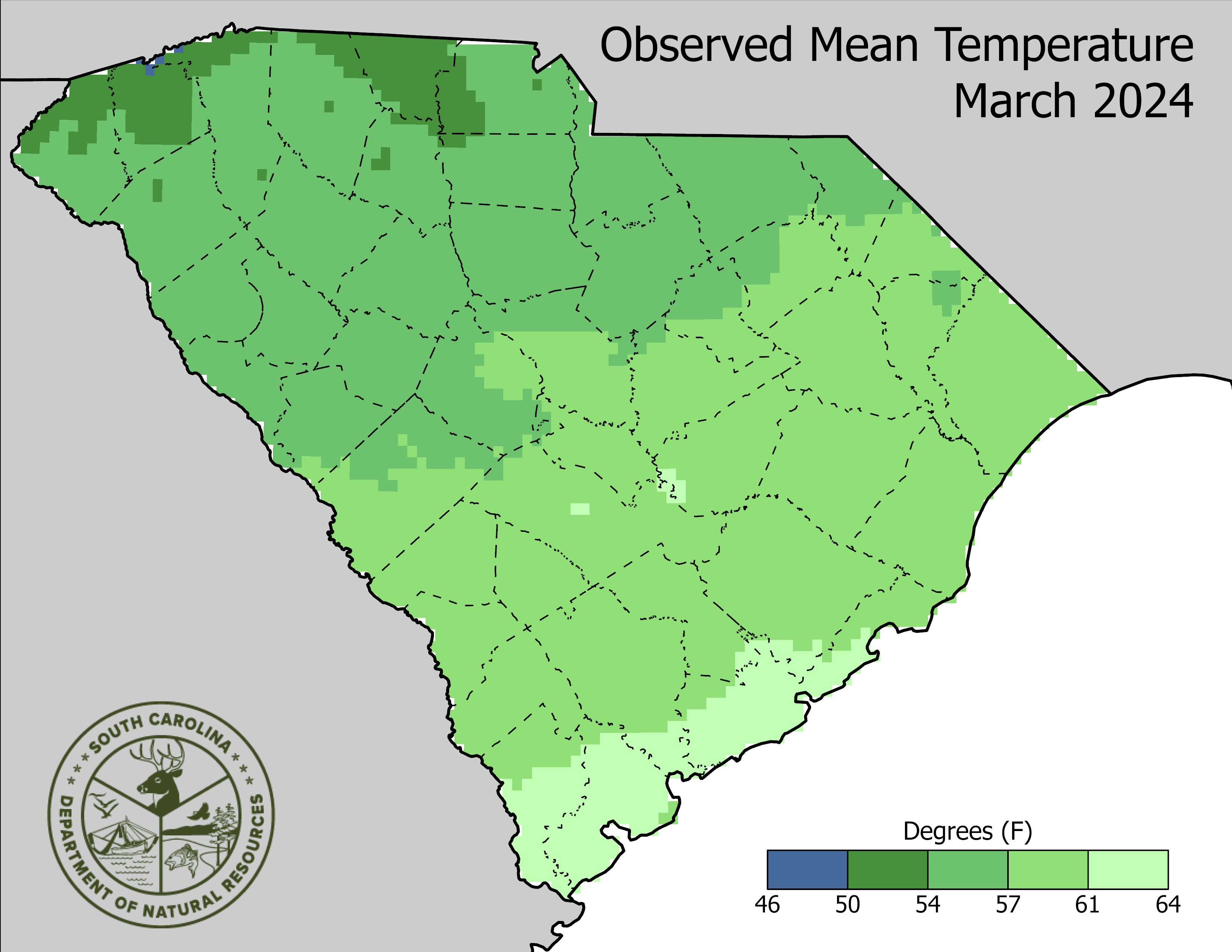Thumbnail of observed temperature for the previous month.